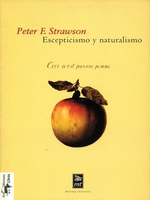 cover image of Escepticismo y naturalismo
